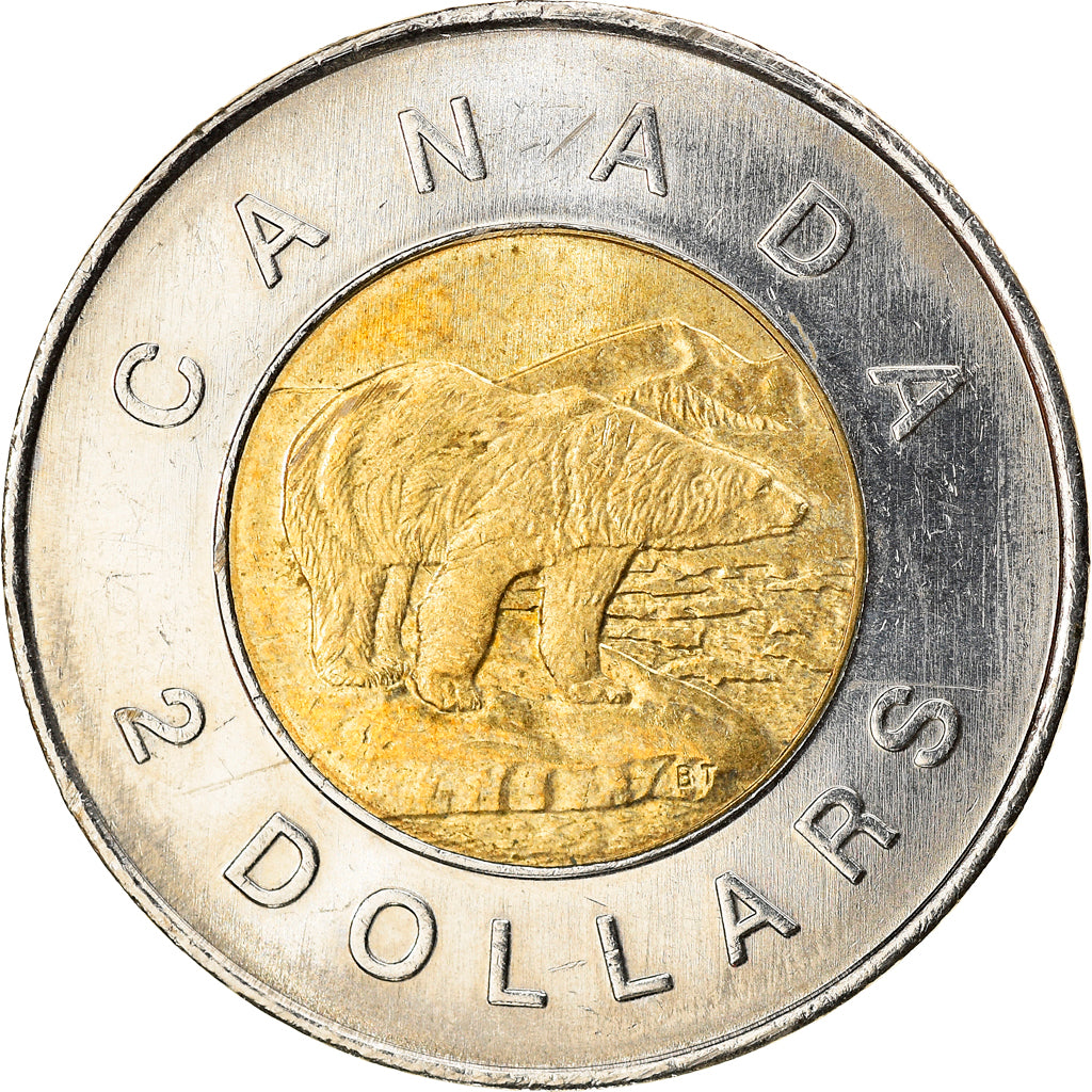Coin, Canada, 2 Dollars, 1996, Ottawa, AU(50-53), Bi-Metallic, KM:270