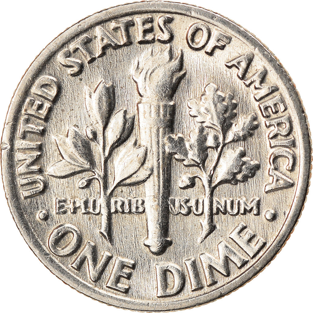 Moneta, Stati Uniti, Roosevelt Dime, 1983, Philadelphia, BB+, Rame