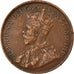 Monnaie, Canada, George V, Cent, 1917, Royal Canadian Mint, Ottawa, TTB, Bronze