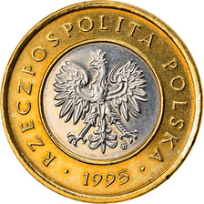 Monnaie, Pologne, 2 Zlote, 1995, Warsaw, SUP+, Bi-Metallic, KM:283