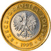 Monnaie, Pologne, 2 Zlote, 1995, Warsaw, SUP+, Bi-Metallic, KM:283