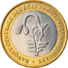 Coin, West African States, 500 Francs, 2005, AU(55-58), Bi-Metallic, KM:15