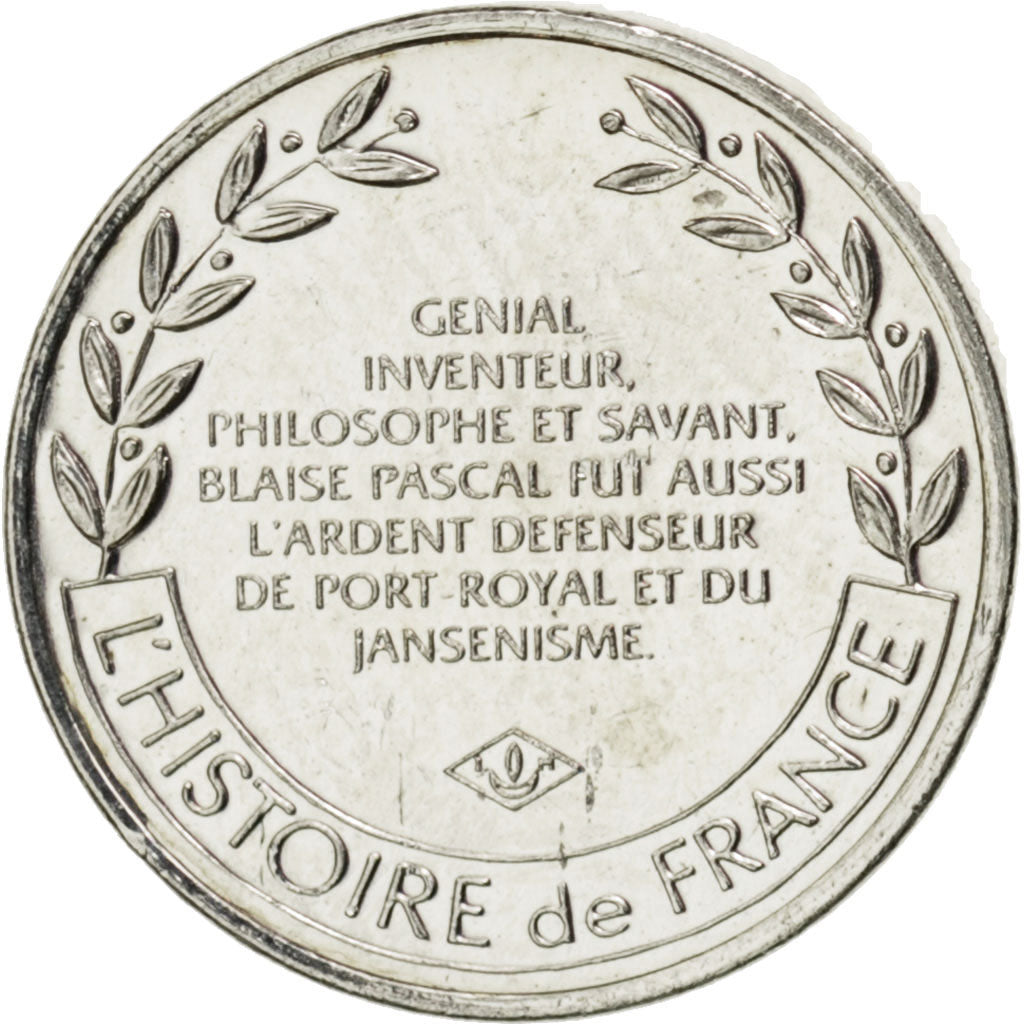 FRANCE, History, The Fifth Republic, Medal, MS(63), Silver, 13, 1.79