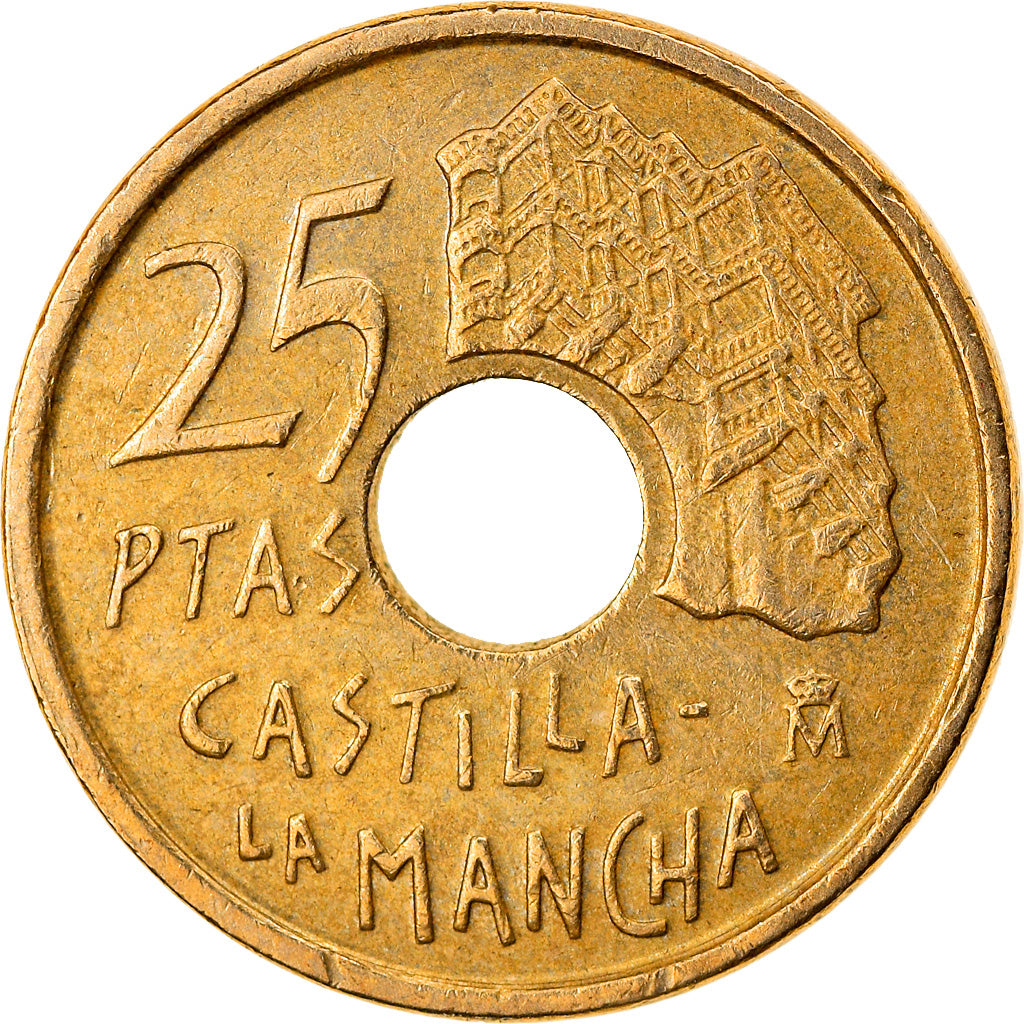 Coin, Spain, Juan Carlos I, 25 Pesetas, 1996, Madrid, AU(50-53)