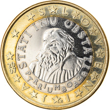 Slowenien, Euro, 2007, VZ+, Bi-Metallic, KM:74