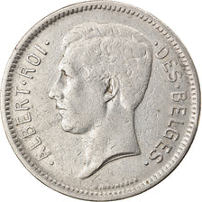 Munten, België, Albert I, 5 Francs, 5 Frank, 1931, ZF, Nickel, KM:97.1