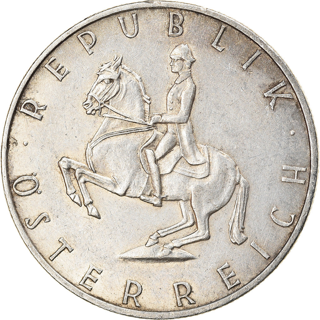 Coin, Austria, 5 Schilling, 1966, AU(50-53), Silver, KM:2889