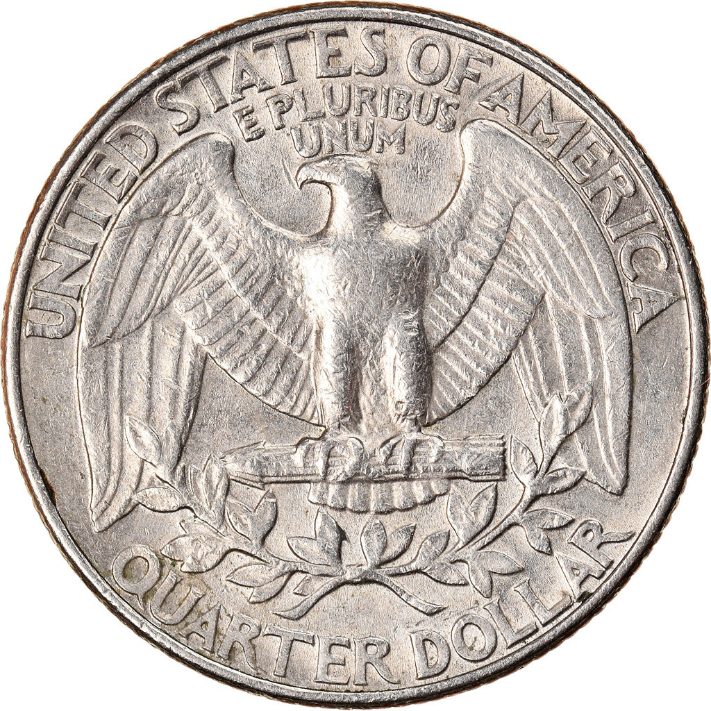 Moneda, Estados Unidos, Washington Quarter, 1987, Denver, MBC, Cobre -