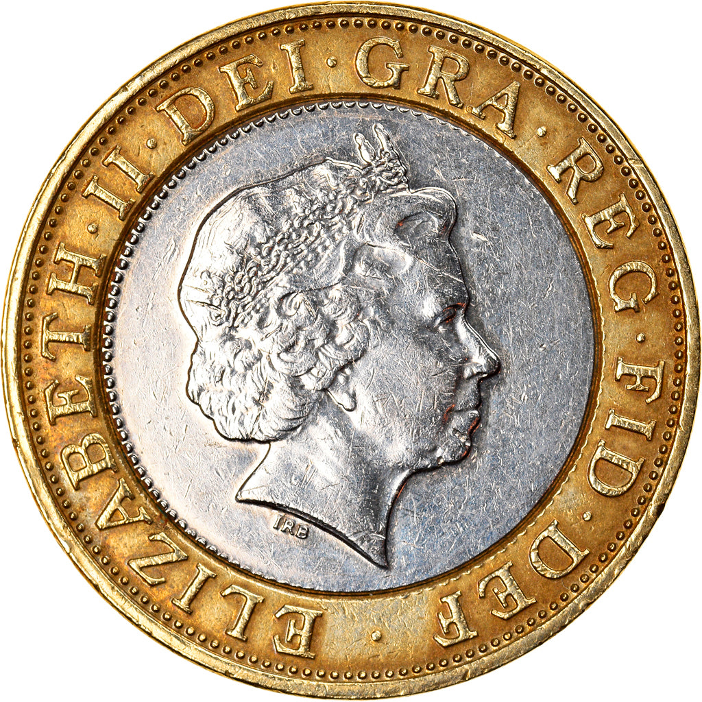Coin, Great Britain, Elizabeth II, 2 Pounds, 1998, AU(55-58), Bi-Metallic