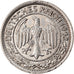 Coin, GERMANY, WEIMAR REPUBLIC, 50 Reichspfennig, 1928, Muldenhütten
