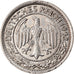 Coin, GERMANY, WEIMAR REPUBLIC, 50 Reichspfennig, 1928, Muldenhütten