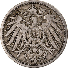 Coin, GERMANY - EMPIRE, Wilhelm II, 10 Pfennig, 1900, Stuttgart, VF(30-35)
