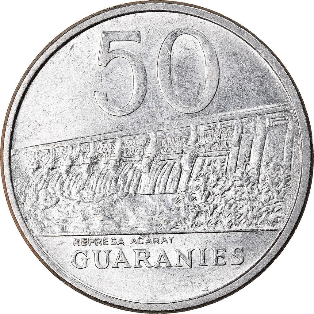 Monnaie, Paraguay, 50 Guaranies, 1980, TTB+, Stainless Steel, KM:169