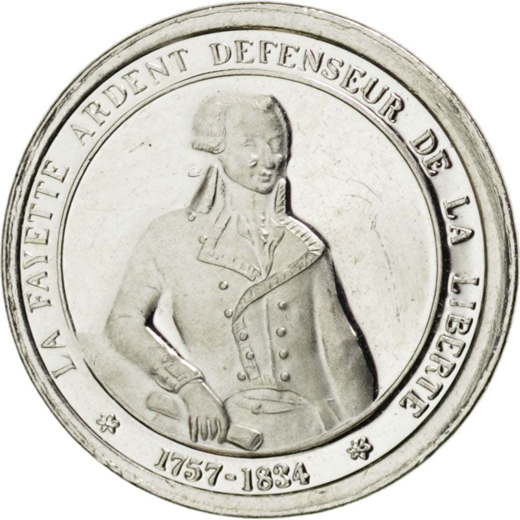 FRANCE, History, The Fifth Republic, Medal, MS(63), Silver, 13, 1.69
