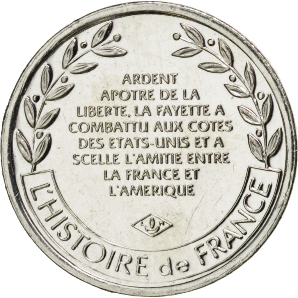FRANCE, History, The Fifth Republic, Medal, MS(63), Silver, 13, 1.69