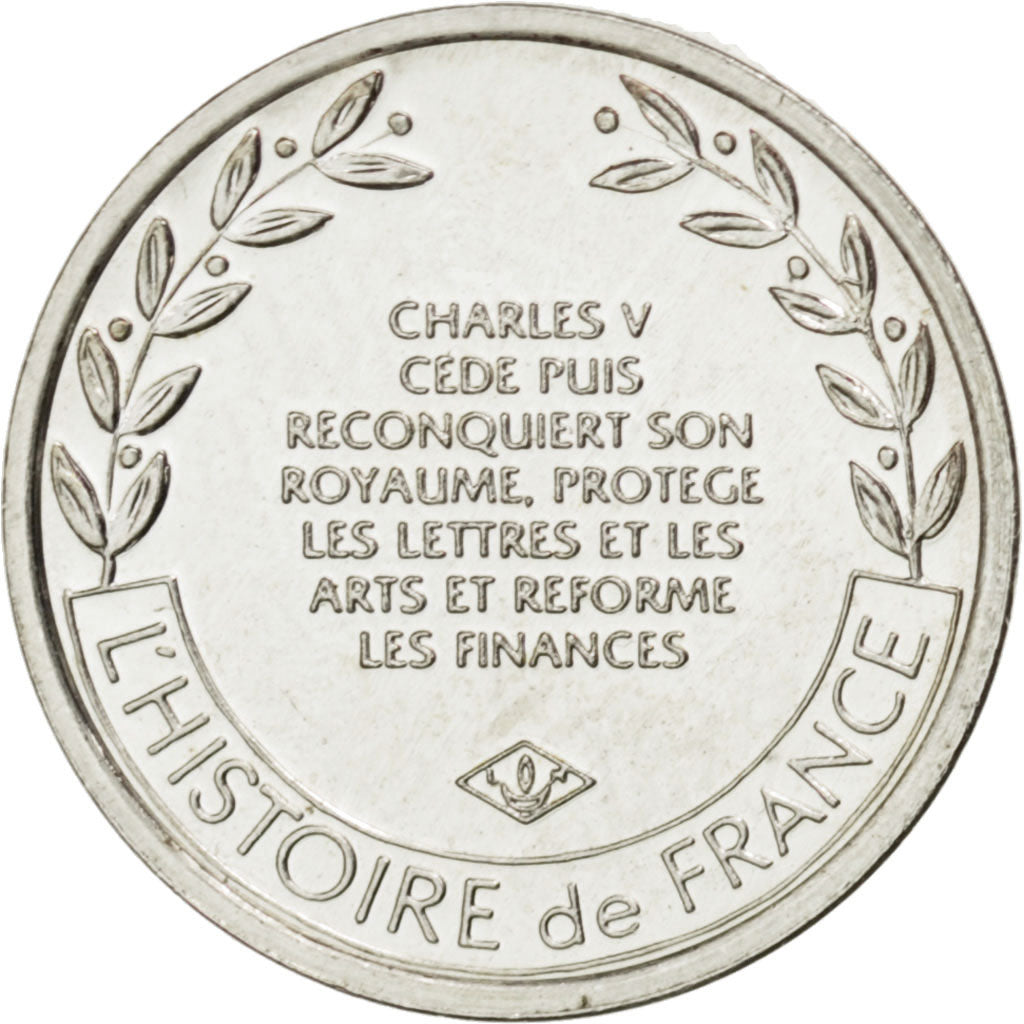 France, Medal, The Fifth Republic, History, MS(63), Silver