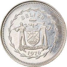 Coin, Belize, 10 Cents, 1974, Franklin Mint, Proof, MS(65-70), Silver, KM:48a