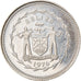 Coin, Belize, 10 Cents, 1974, Franklin Mint, Proof, MS(65-70), Silver, KM:48a
