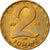Coin, Hungary, 2 Forint, 1978, Budapest, AU(50-53), Brass, KM:591