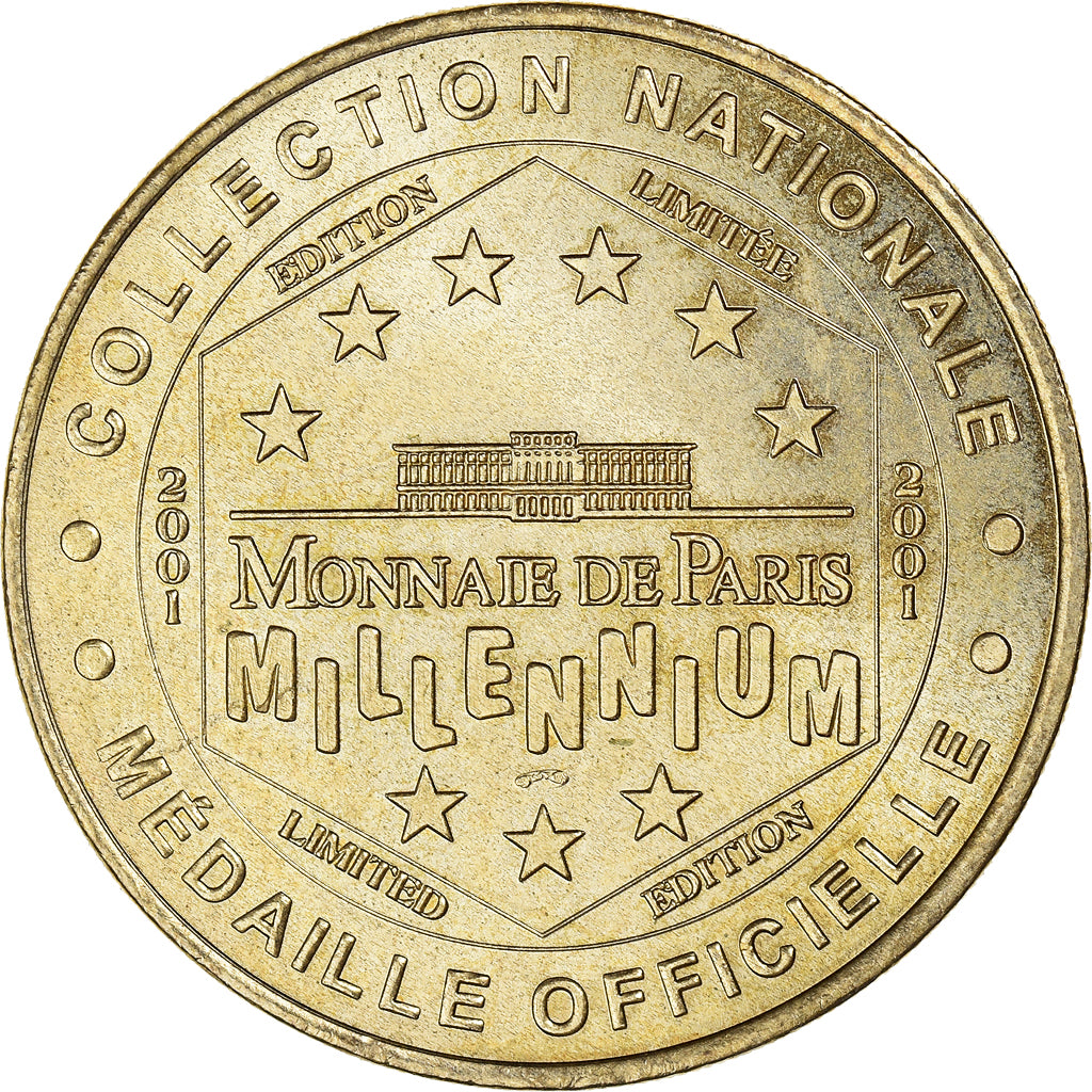 France, Token, Touristic token, Saint-Denis d'Oléron - Fort Boyard n°1, 2001