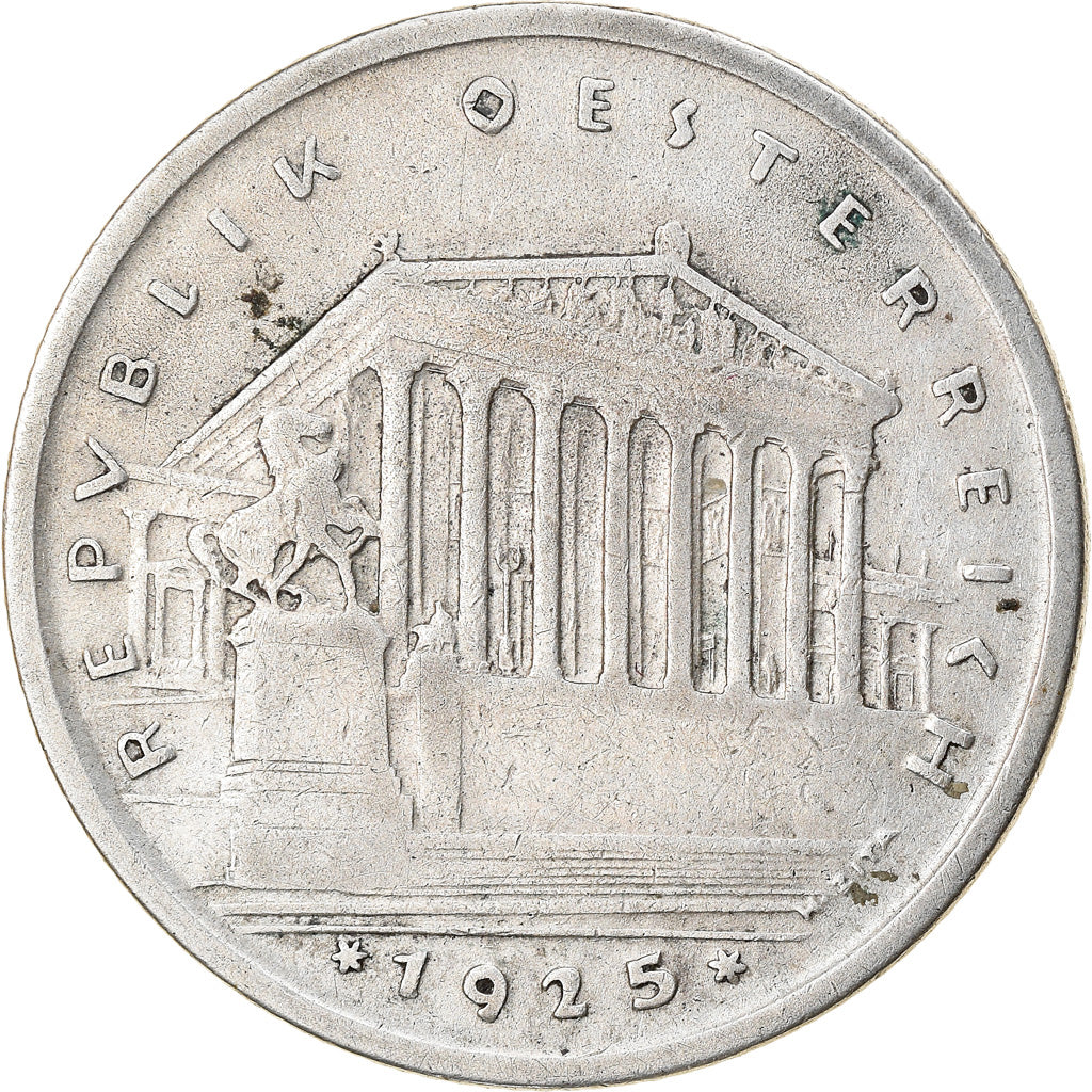 Münze, Österreich, Schilling, 1925, SS+, Silber, KM:2840
