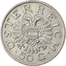 Coin, Austria, 50 Groschen, 1935, AU(50-53), Copper-nickel, KM:2854