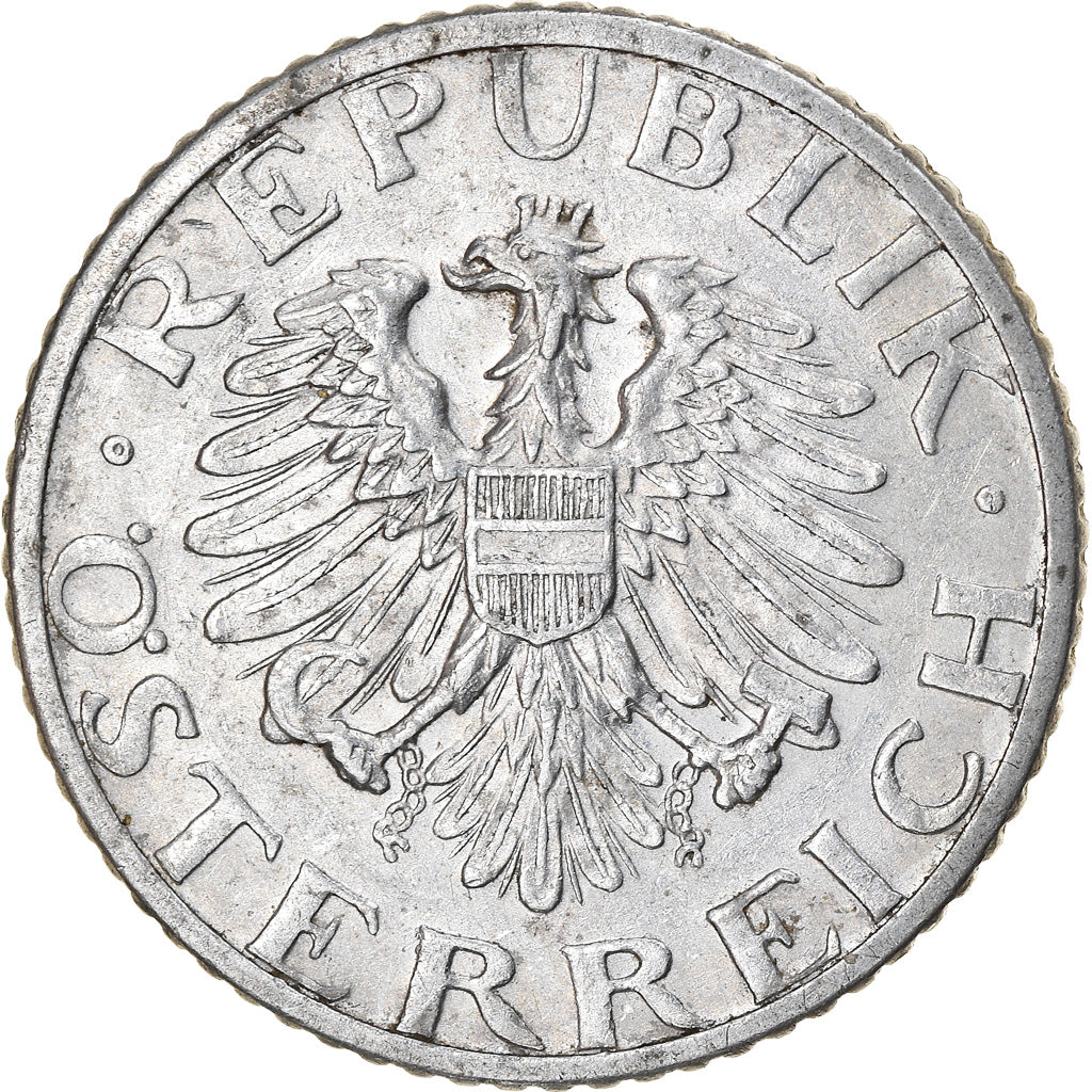 Moneta, Austria, 50 Groschen, 1952, AU(50-53), Aluminium, KM:2870