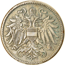 Moneda, Austria, Franz Joseph I, 10 Heller, 1916, MBC, Cobre - níquel - cinc