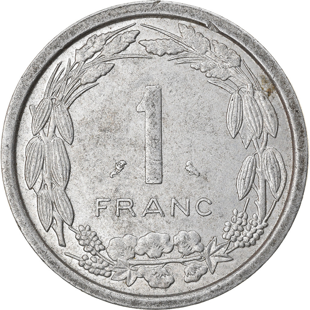 Monnaie, États de l'Afrique équatoriale, Franc, 1971, Paris, TTB, Aluminium