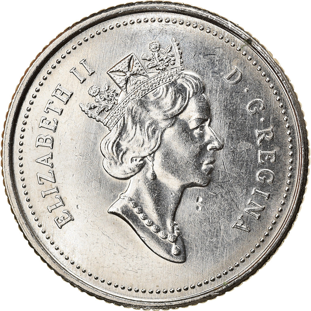 Moneda, Canadá, 10 Cents, 1990, Ottawa, EBC, Níquel, KM:183