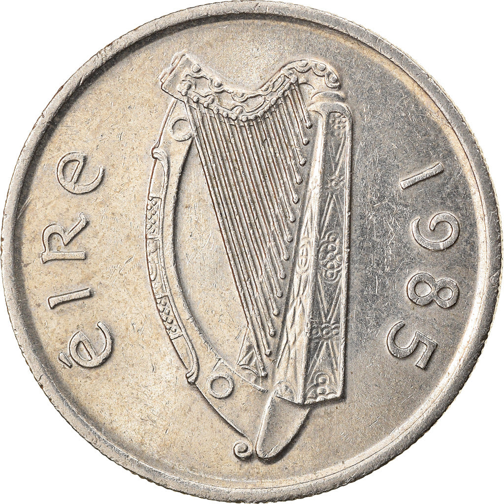 Münze, IRELAND REPUBLIC, 5 Pence, 1985, SS+, Copper-nickel, KM:22