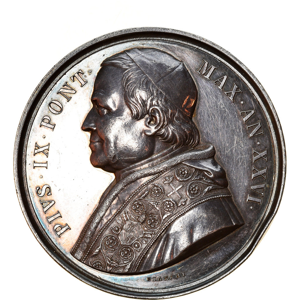 Vatican, Medal, Pie IX, Definitive closure of Concilio Vaticano I, Religions &