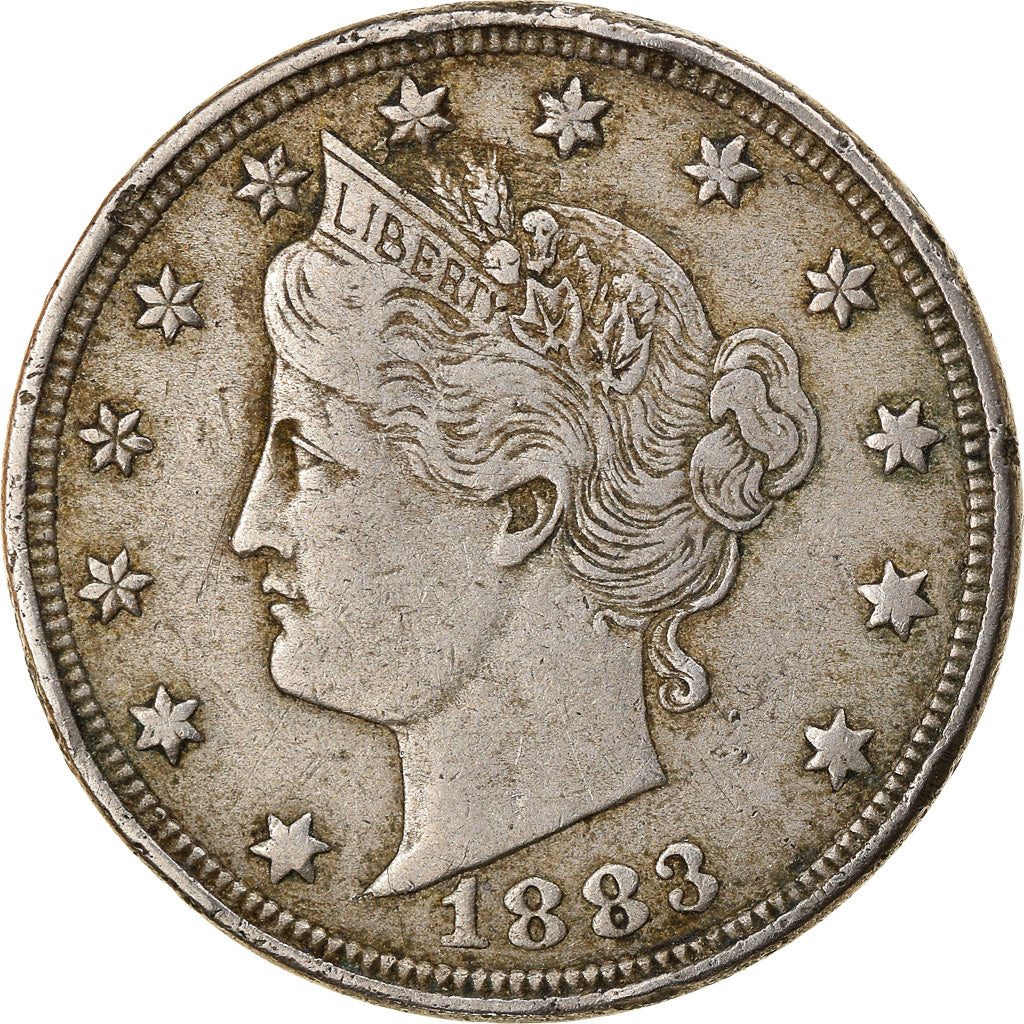 Münze, Vereinigte Staaten, Shield Nickel, 5 Cents, 1883, Philadelphia, SS