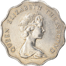 Coin, Hong Kong, Elizabeth II, 2 Dollars, 1982, AU(50-53), Copper-nickel, KM:37