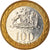 Coin, Chile, 100 Pesos, 2014, Santiago, AU(55-58), Bi-Metallic, KM:236