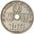 Munten, België, Leopold III, 10 Centimes, 1939, ZF, Nickel-brass, KM:113.1