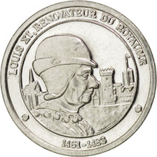 FRANCE, History, The Fifth Republic, Medal, MS(63), Silver, 13, 1.68