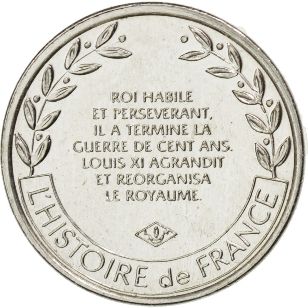 FRANCE, History, The Fifth Republic, Medal, MS(63), Silver, 13, 1.68
