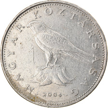 Coin, Hungary, 50 Forint, 2004, Budapest, EF(40-45), Copper-nickel, KM:697