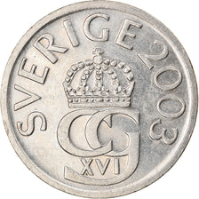 Coin, Sweden, Carl XVI Gustaf, 5 Kronor, 2003, AU(55-58), Copper-Nickel Clad