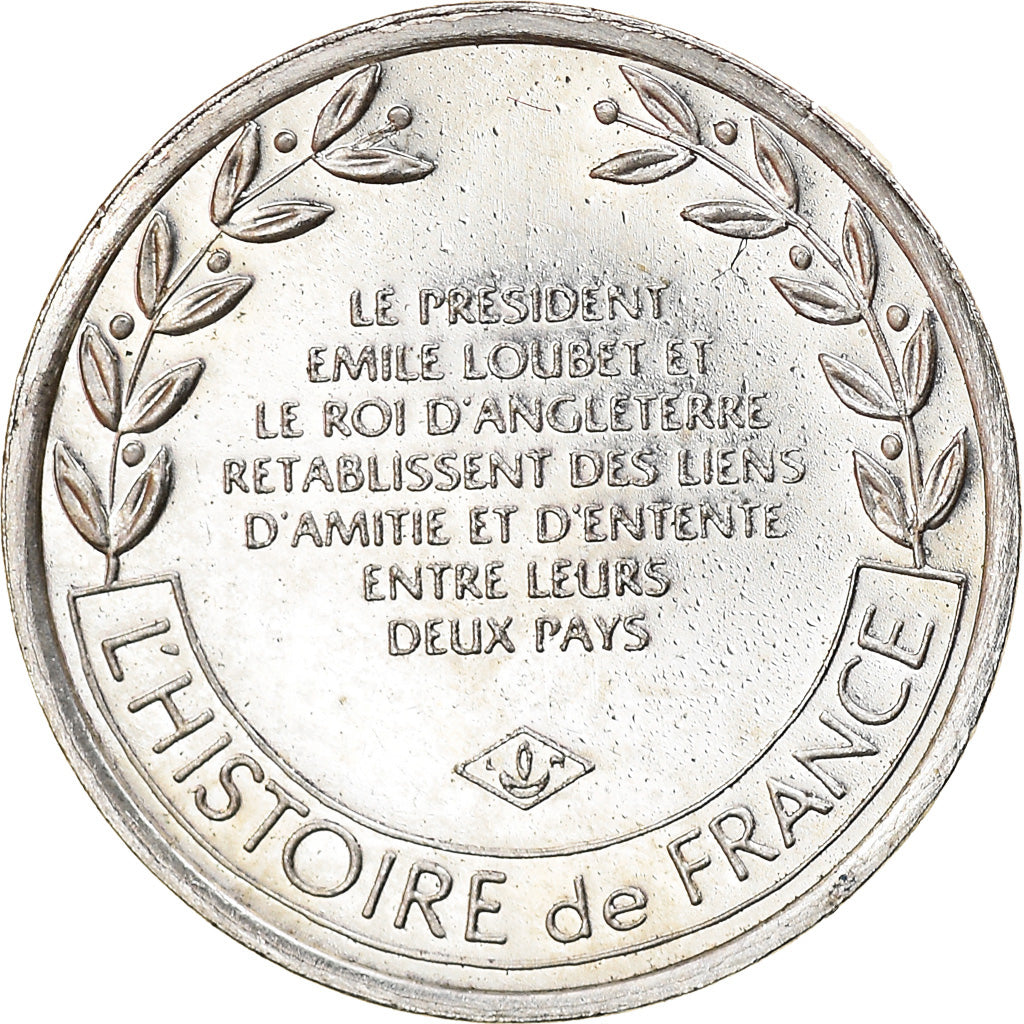 Francia, Medal, The Fifth Republic, History, SPL, Argento