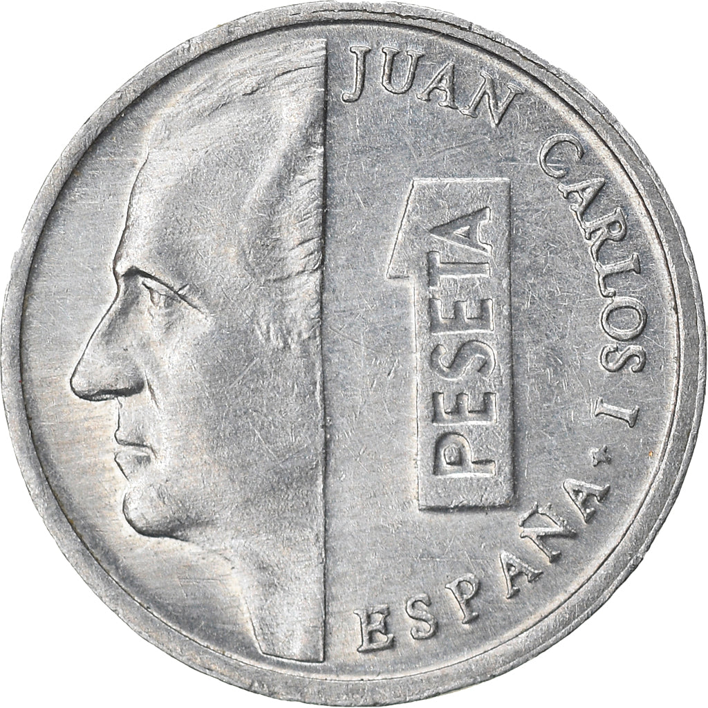 Coin, Spain, Juan Carlos I, Peseta, 1998, Madrid, AU(55-58), Aluminum, KM:832
