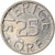 Coin, Sweden, Carl XVI Gustaf, 25 Öre, 1977, EF(40-45), Copper-nickel, KM:851