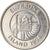 Moneda, Islandia, Krona, 1994, MBC+, Níquel chapado en acero, KM:27A