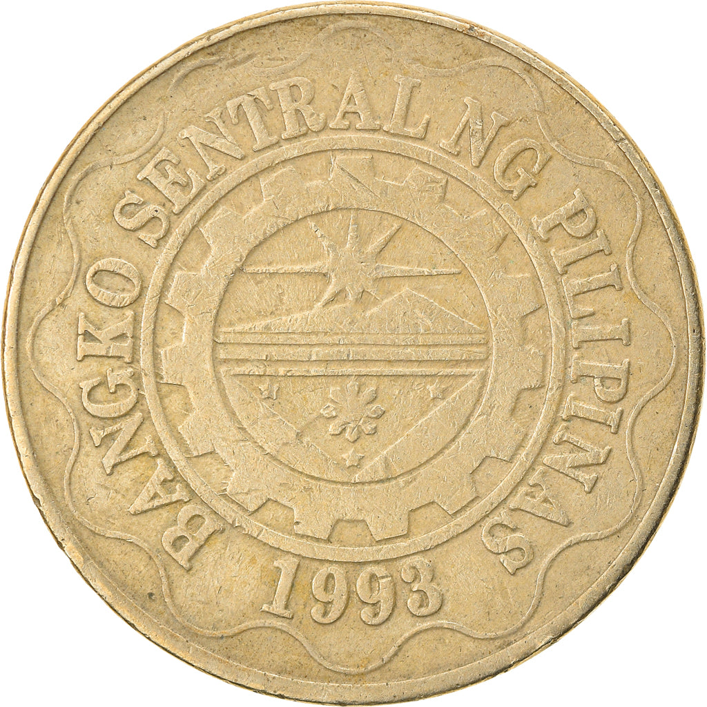 Coin, Philippines, Emilio Aguinaldo, 5 Piso, 2013, EF(40-45), Nickel-brass