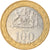 Coin, Chile, 100 Pesos, 2010, Santiago, AU(50-53), Bi-Metallic, KM:236