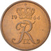 Münze, Dänemark, Frederik IX, 5 Öre, 1964, Copenhagen, SS+, Bronze, KM:848.1