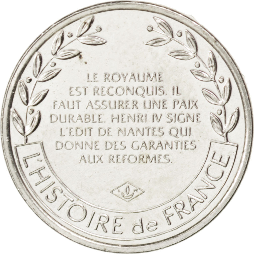 FRANCE, History, The Fifth Republic, Medal, MS(63), Silver, 13, 1.72