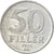 Coin, Hungary, 50 Fillér, 1988, Budapest, AU(50-53), Aluminum, KM:574