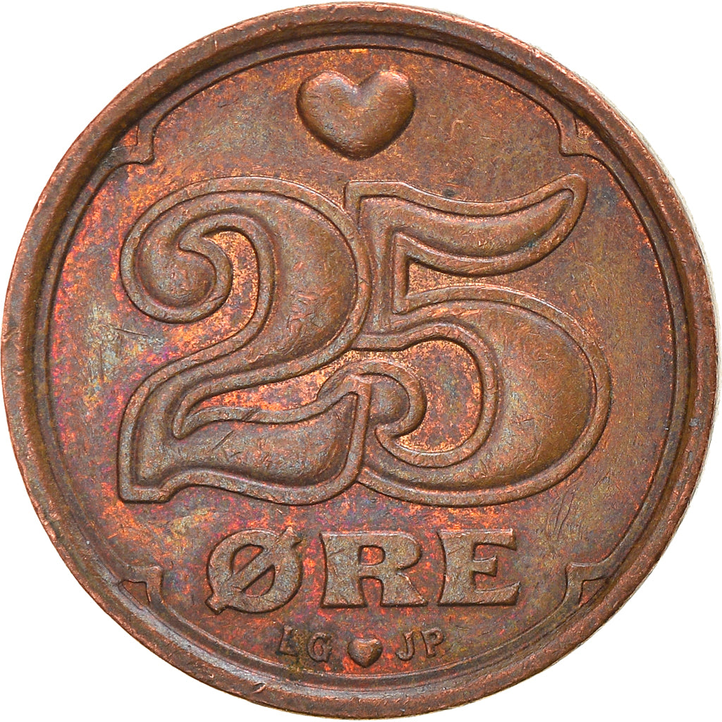 Monnaie, Danemark, Margrethe II, 25 Öre, 1999, SUP, Bronze, KM:868.1